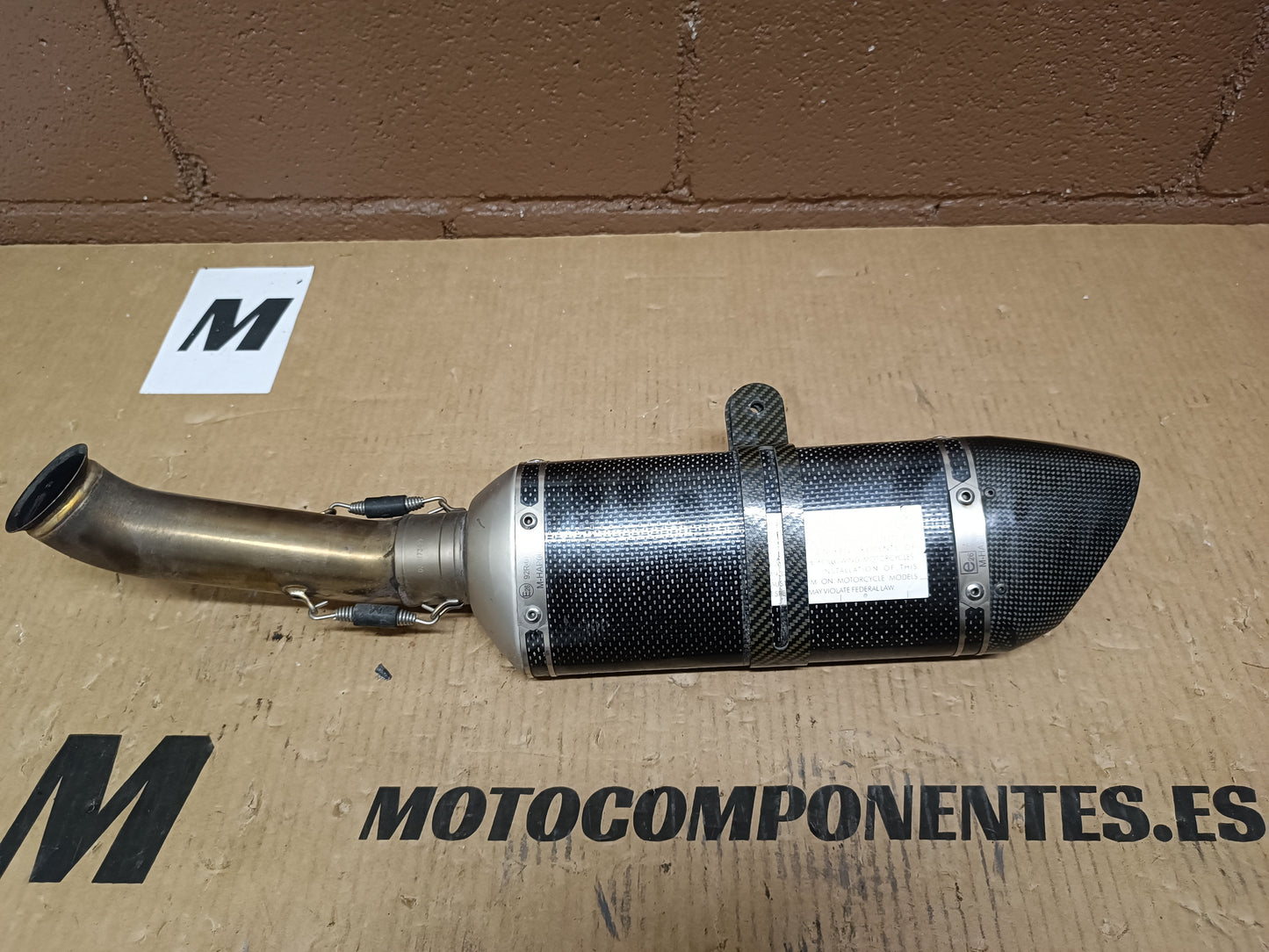 ESCAPE AKRAPOVIC KTM DUKE 125/390