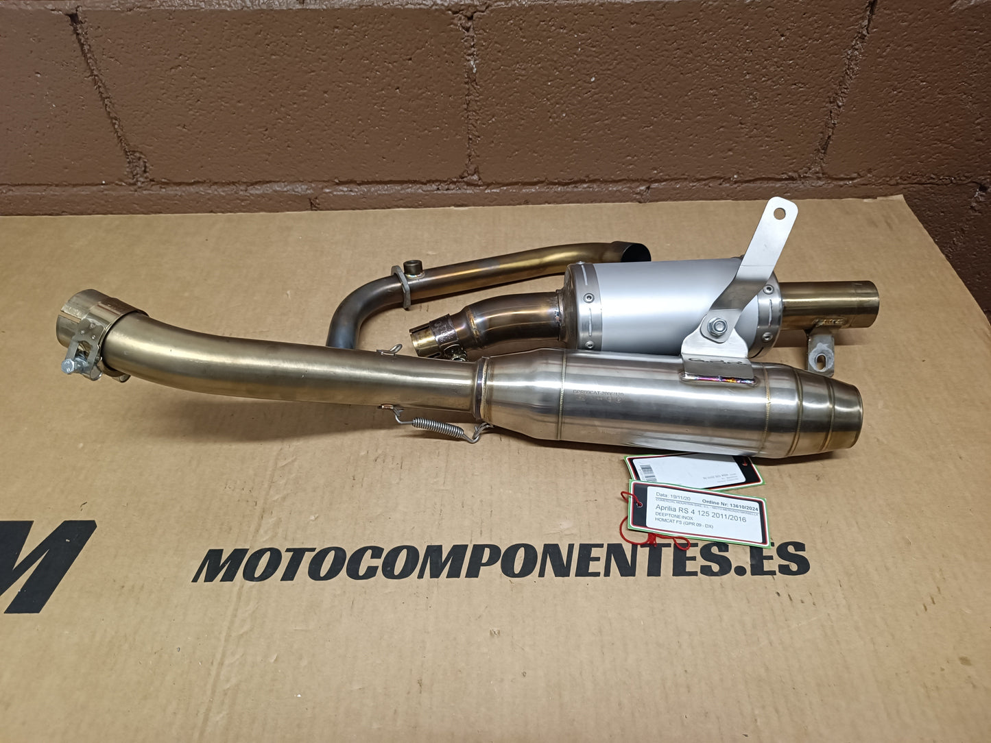 ESCAPE GPR APRILIA RS 125
