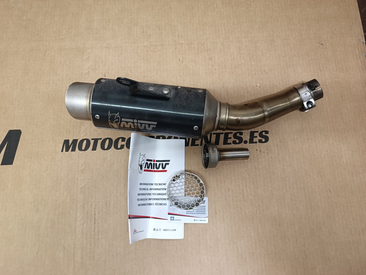 ESCAPE Mivv GP pro SUZUKI GSX 250 R
