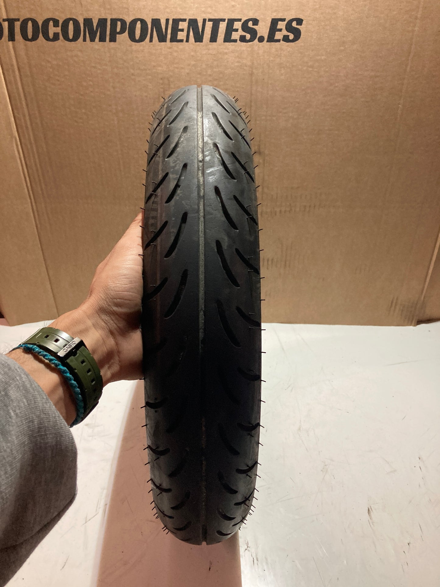 Neumático BRIDGESTONE BATTLAX SC F - FRONT 90/80/14