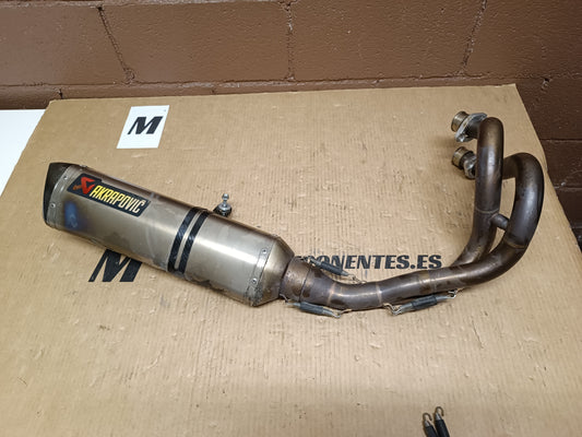 ESCAPE AKRAPOVIC  KAWASAKI ER6N-F