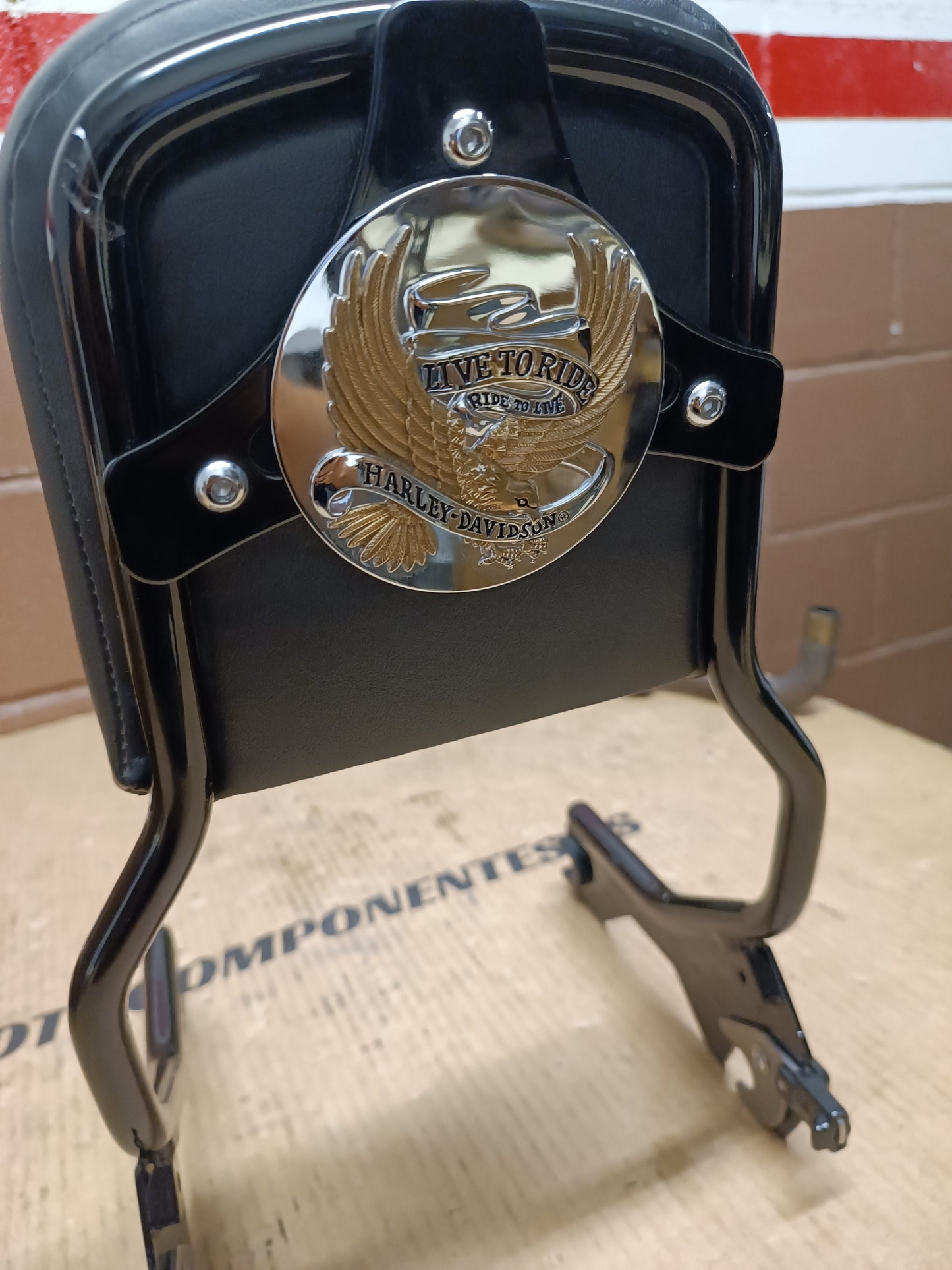 RESPALDO  HARLEY SOFTAIL