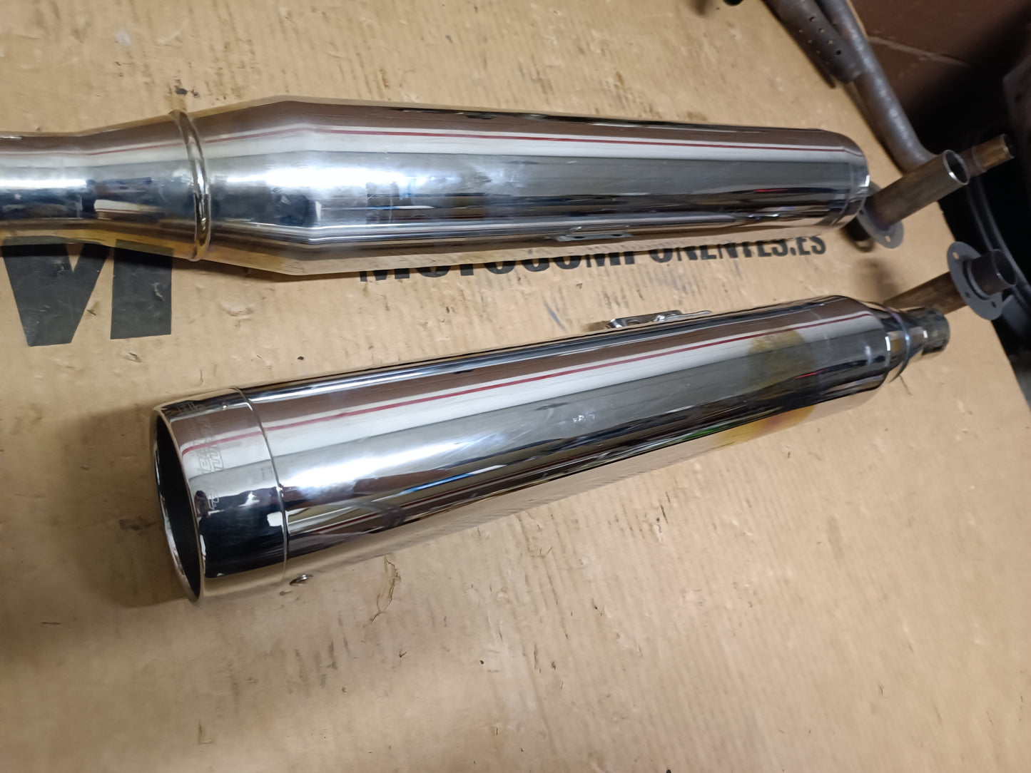 ESCAPE SCREAMIN EAGLE HARLEY SOFTAIL