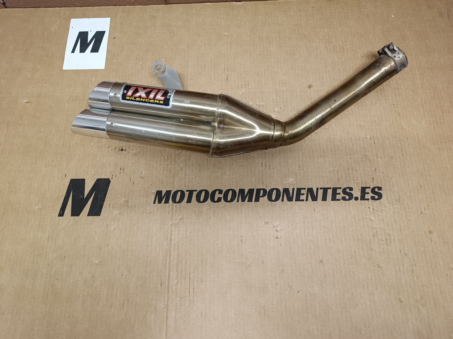 ESCAPE Ixil dual slip on KAWASAKI Z800